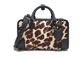 ロエベ LOEWE アマソナ23 ハラコ 2WAY ショルダーバッグ