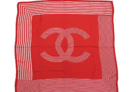 シャネル CHANEL スカーフ ココマーク 90cm×90cm