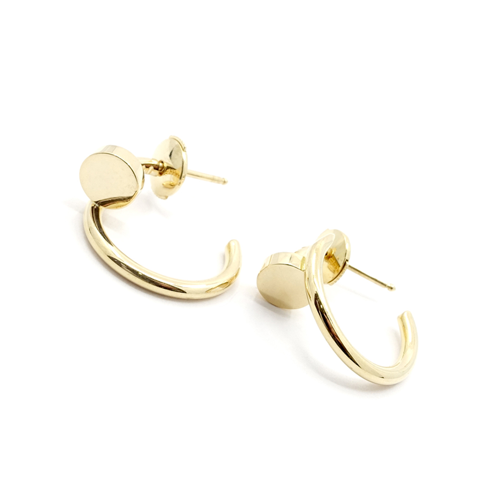 カルティエ CARTIER ジュスト アン クル ピアス 750YG