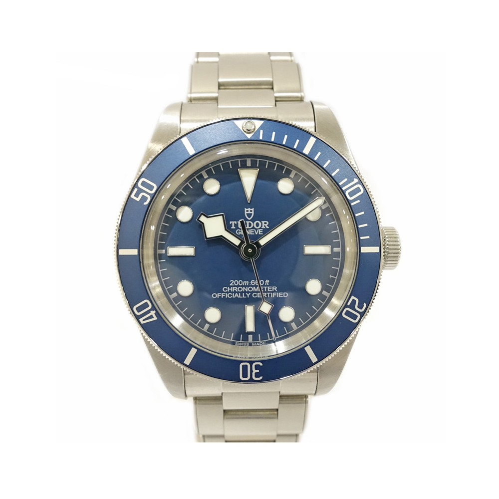 チューダー TUDOR チュードル ブラックベイ フィフティエイト 79030B ブルー SS 自動巻き