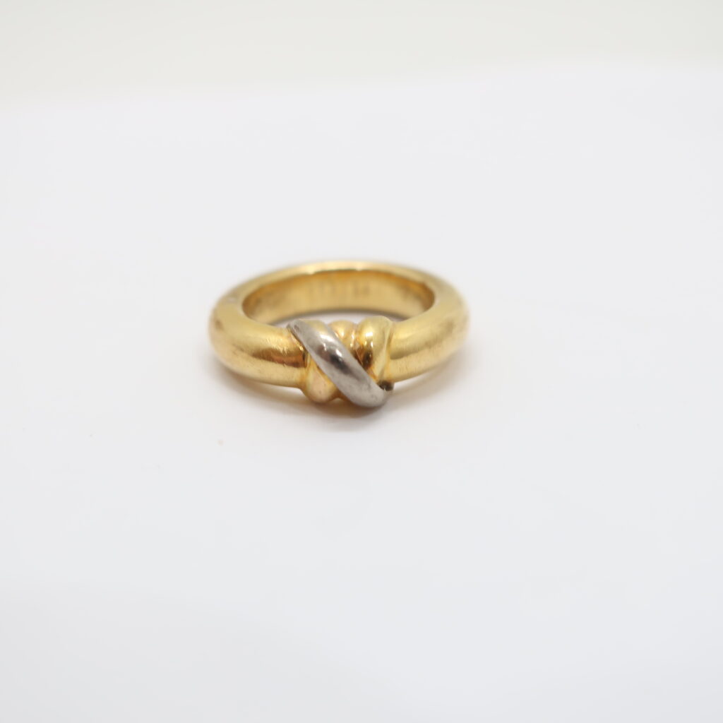 カルティエ スレッドリング K18 イエローゴールド