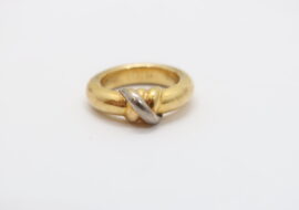 カルティエ スレッドリング K18 イエローゴールド