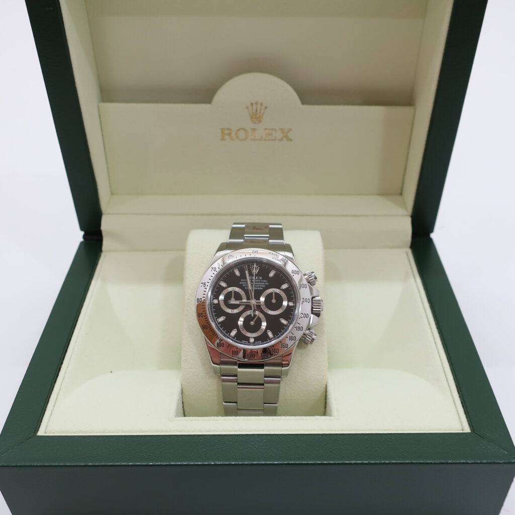 ロレックス デイトナ 116520 SS ブラック文字盤