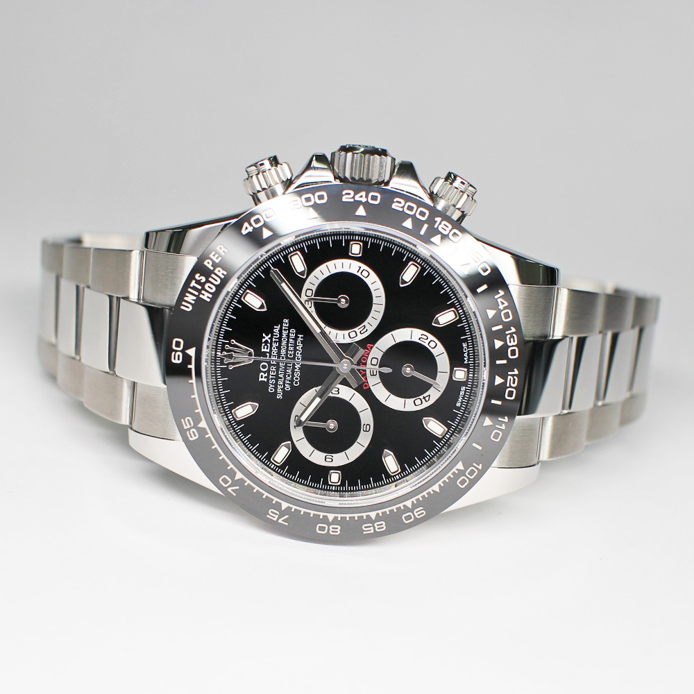 ロレックス デイトナ 116500LN ランダム ブラック SS 自動巻き メンズ 保証書付き 2020年 新品同様