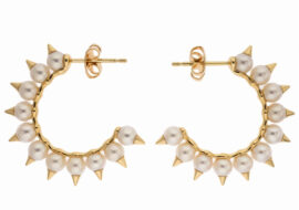 TASAKI 田崎真珠 タサキ デインジャー トライブ ピアス EC-3780-18KYG