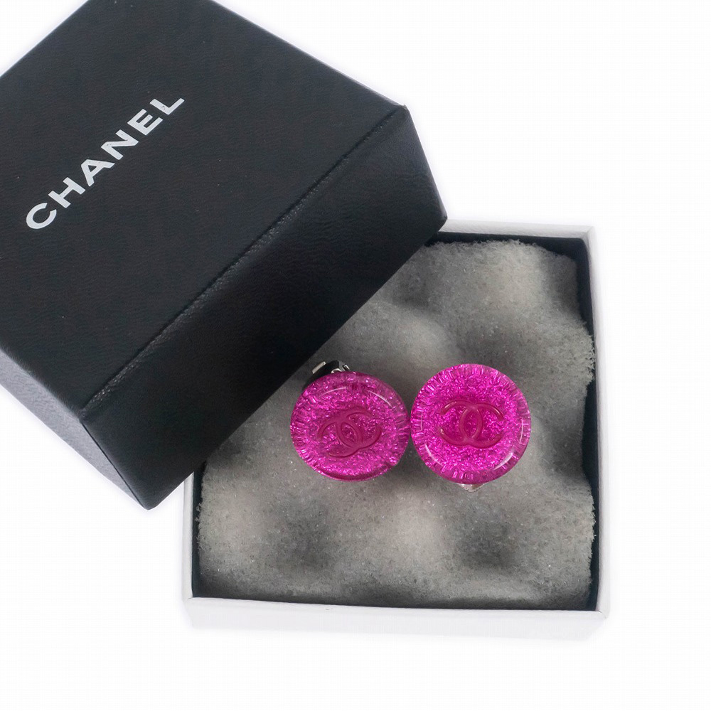 CHANEL シャネル 00A イヤリング COCO ピンク ヴィンテージ
