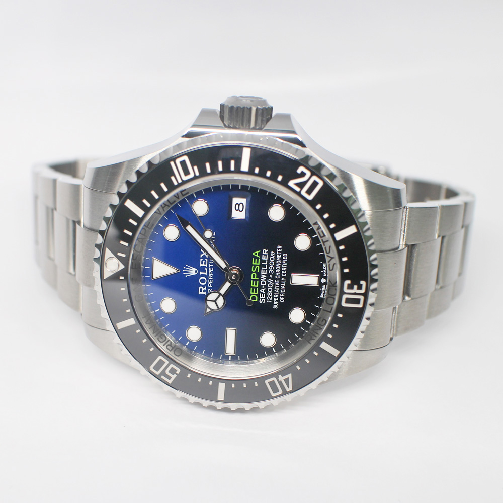 ロレックス シードゥエラー ディープシー Dブルー 136660 ランダム 自動巻き メンズ 保証書付き 2023年 新品同様