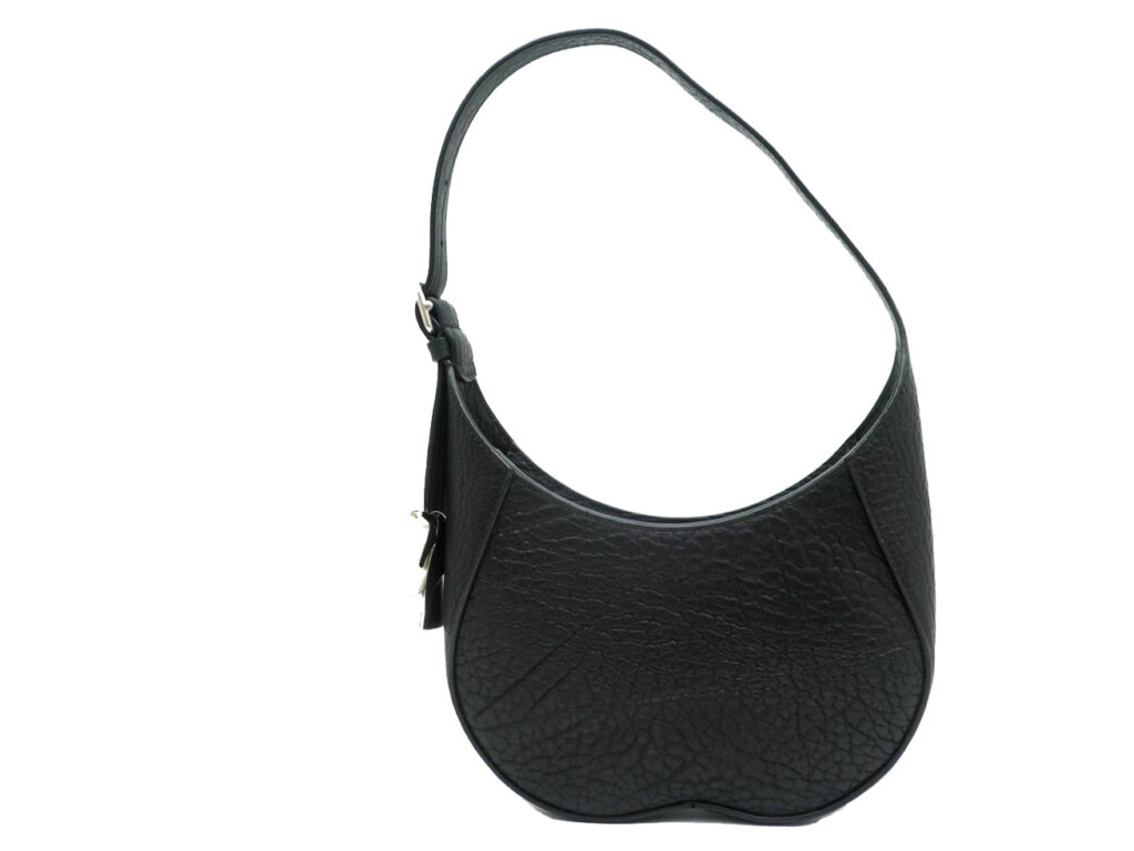 バーバリー チェス バゲット ショルダーバッグ 8080955 ブラック レザー