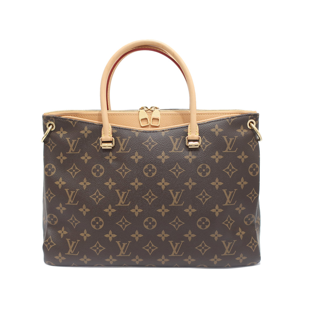 ルイヴィトン LOUIS VUITTON モノグラム パラス サフラン ショルダーバッグ M40929