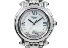 ショパール CHOPARD ハッピースポーツ32mm 7Pダイヤモンド 27/8236-23 SS クォーツ