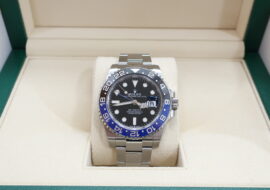 ロレックス GMTマスターⅡ 126710BLNR SS オイスターブレス