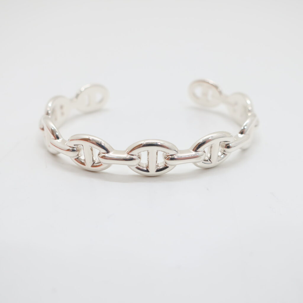 エルメス バングル アンシェネ SV925 シルバー