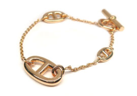 エルメス ブレスレット シェーヌダンクル ファランドール SH 750PG ローズゴールド