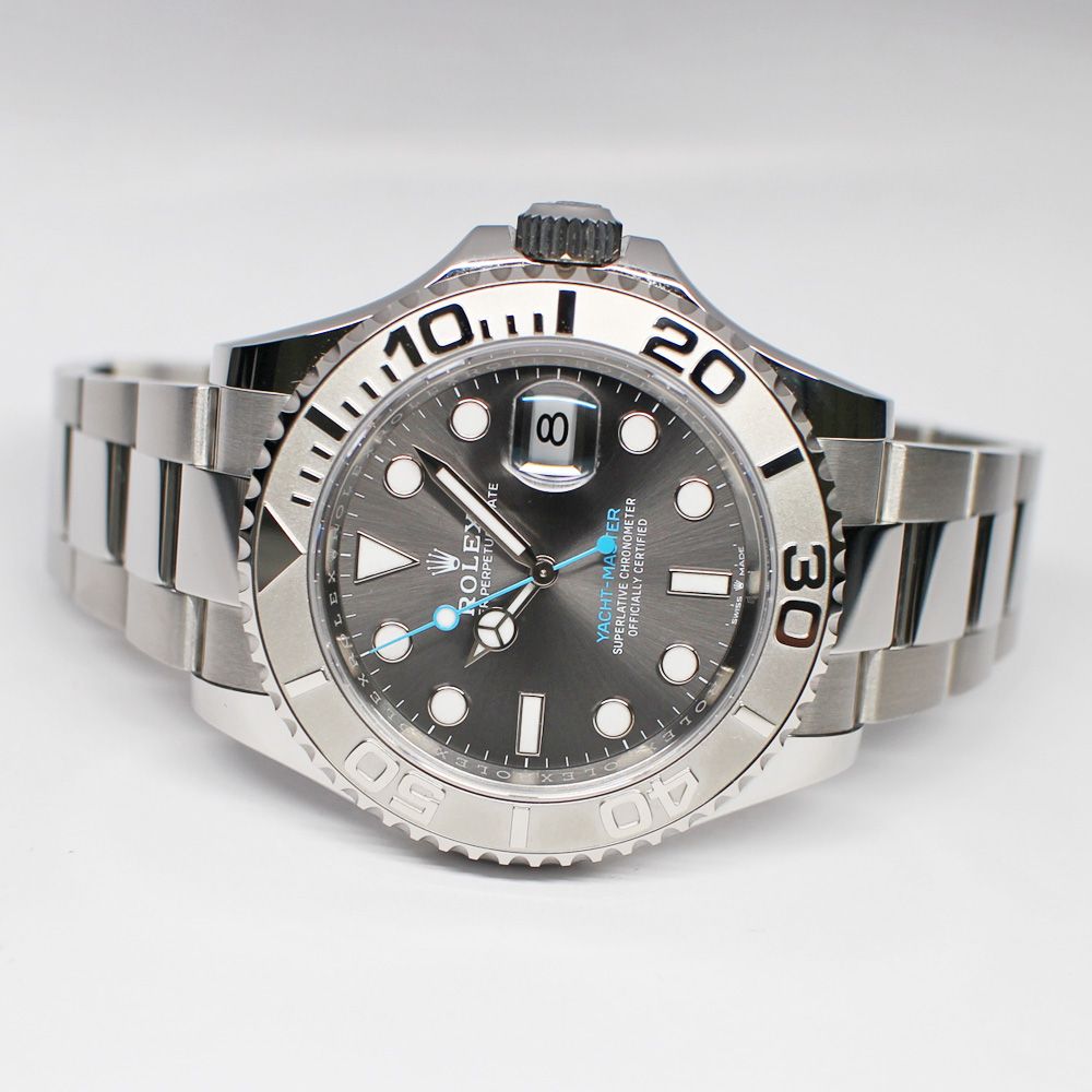 ロレックス ヨットマスター 40 126622 ランダム スレート SS PT 保証書付き 2024年