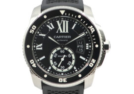 カルティエ CARTIER カリブル ドゥ カルティエ ダイバー W7100056 SS ラバー
