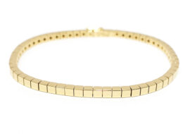 カルティエ CARTIER ラニエール ブレスレット 750YG バングル