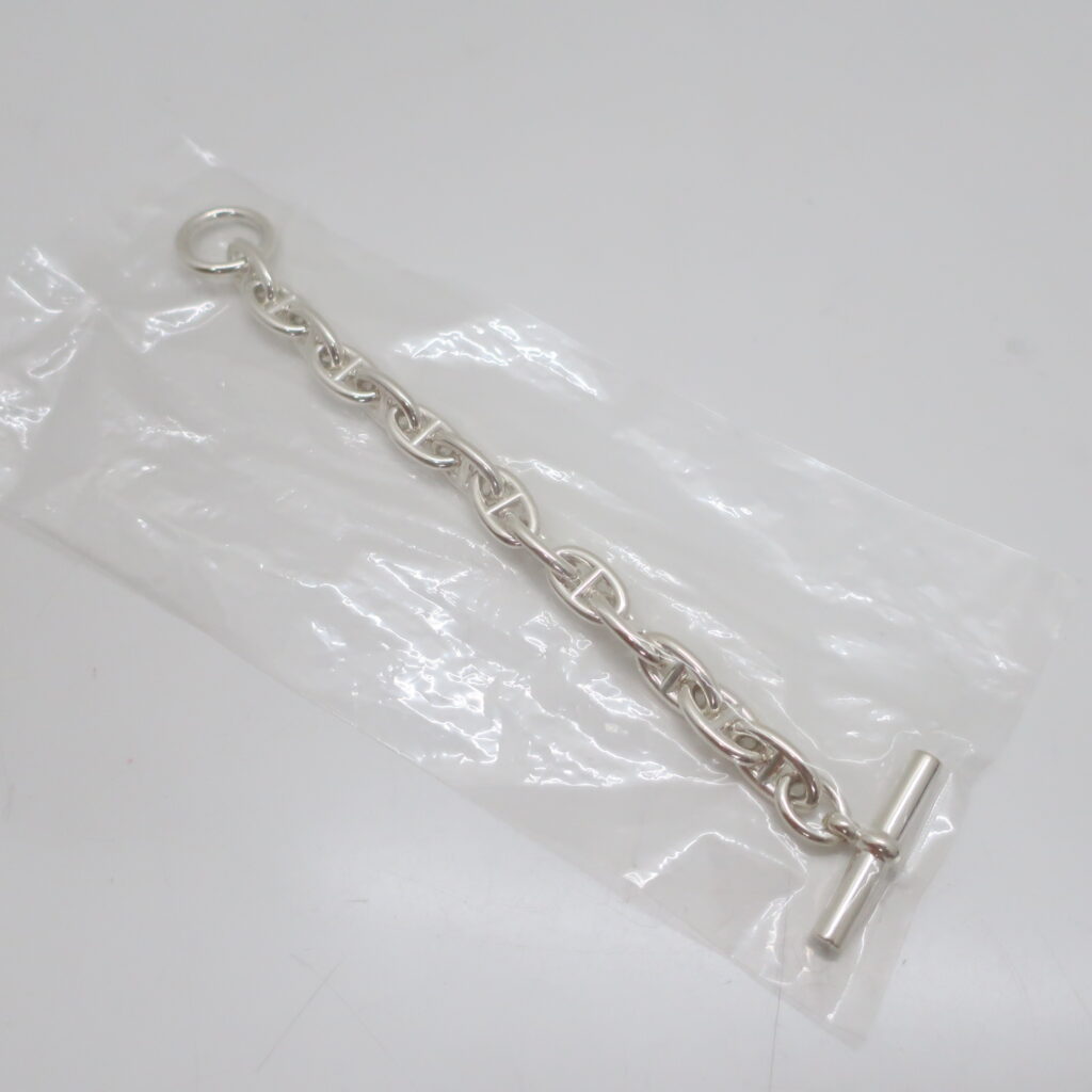 エルメス シェーヌダンクルGM ブレスレット SV925 シルバー