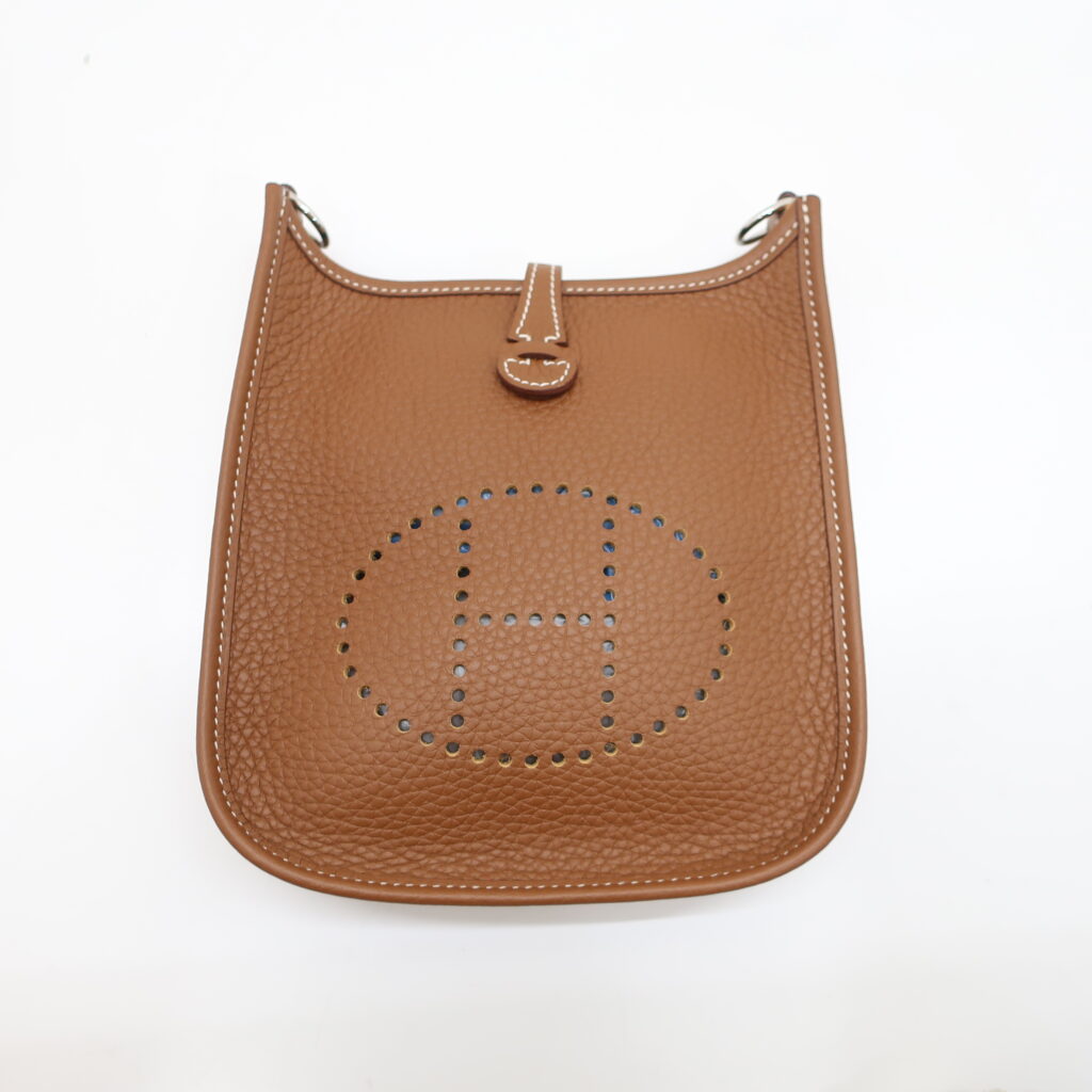 エルメス エブリンTPM トリヨンクレマンス ゴールド シルバー金具