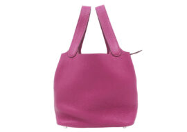 エルメス ピコタンロックPM 18 トリヨンクレマンス トスカ  SV金具 ハンドバッグ