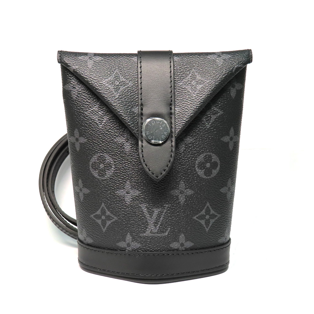 ルイヴィトン エンベロップ・ポーチ モノグラム・エクリプス M11613 ショルダーバッグ  新品