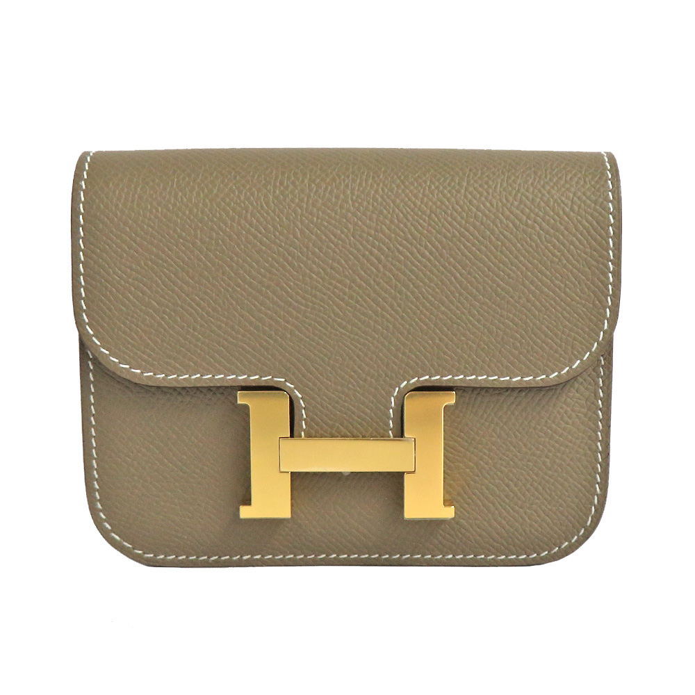 エルメス コンスタンススリム エトゥープ ゴールド金具 エプソン B刻印 2023年 新品