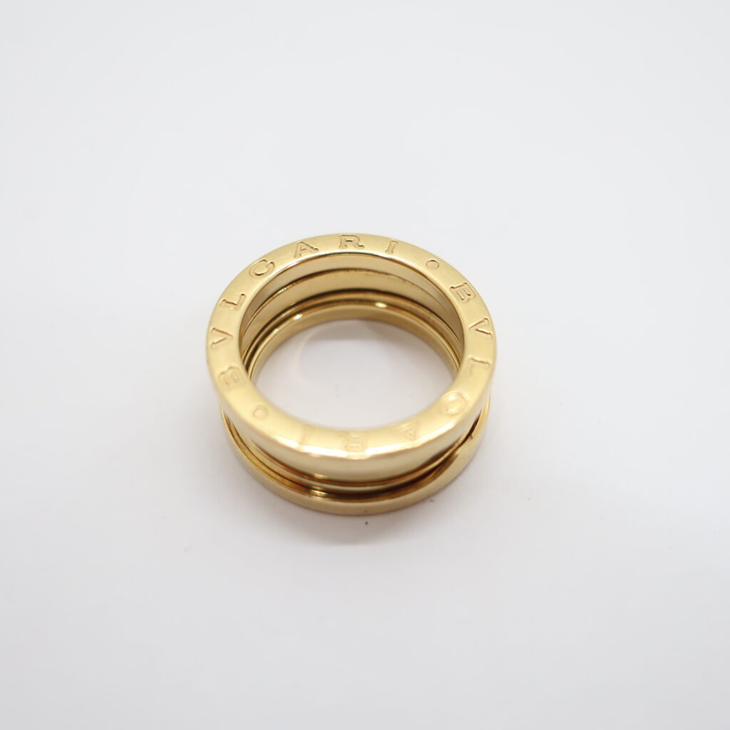 ブルガリ ビーゼロワン リング K18YG イエローゴールド