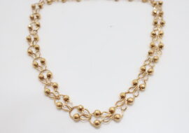 ネックレス K18 イエローゴールド デザイン