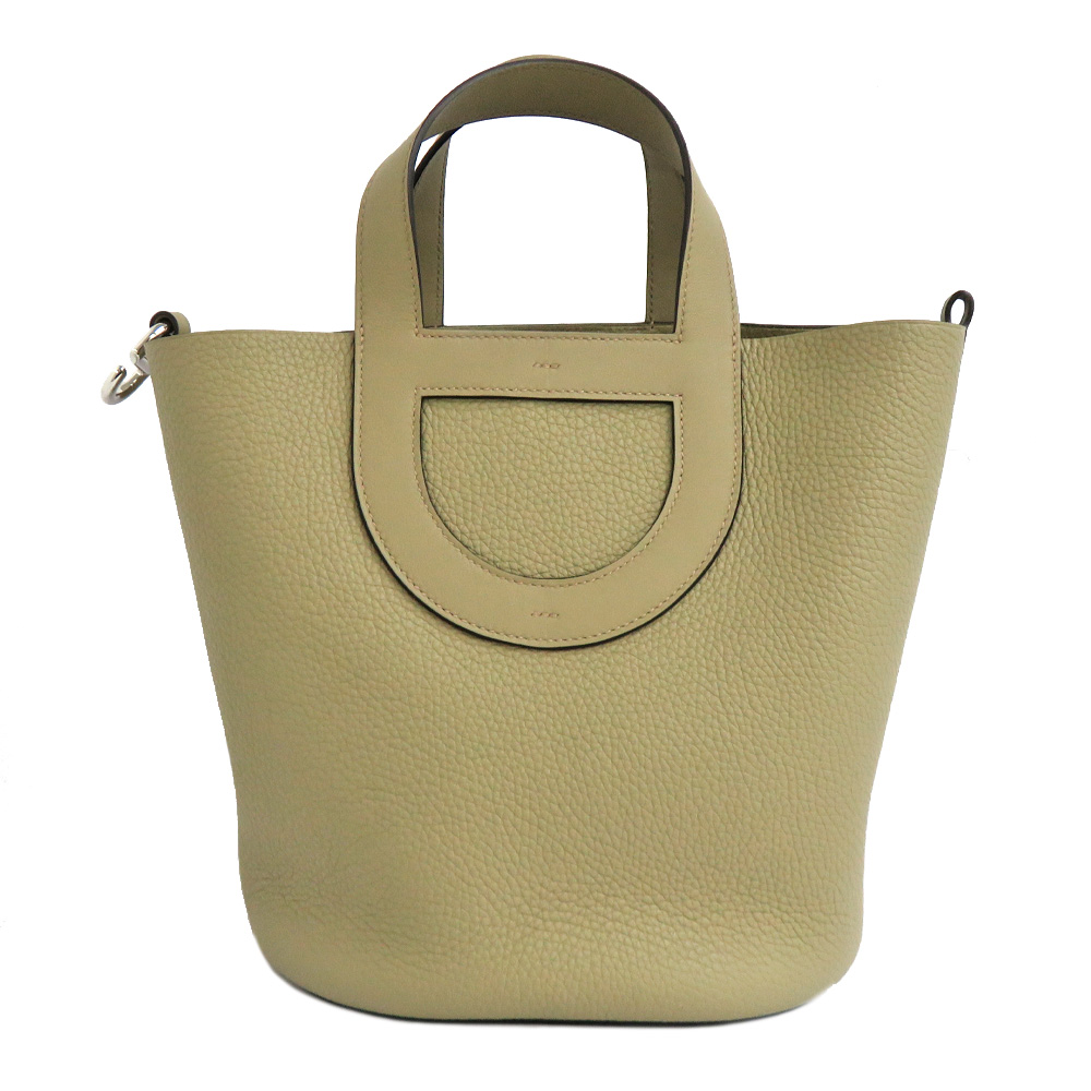 エルメス インザループ23 ベージュマルファ シルバー金具 B刻印 2023年 トリヨンクレマンス SV金具 新品