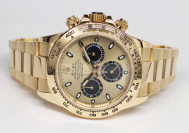 ロレックス デイトナ 116508 ランダム シャンパン ブラック YG 自動巻き メンズ 保証書付き 2017年