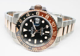 ロレックス GMTマスターII 126711CHNR ランダム ブラック SS RG 保証書付き 2024年