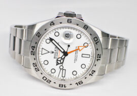 ロレックス エクスプローラーII 226570 ランダム ホワイト 自動巻き メンズ 保証書付き 2024年 新品