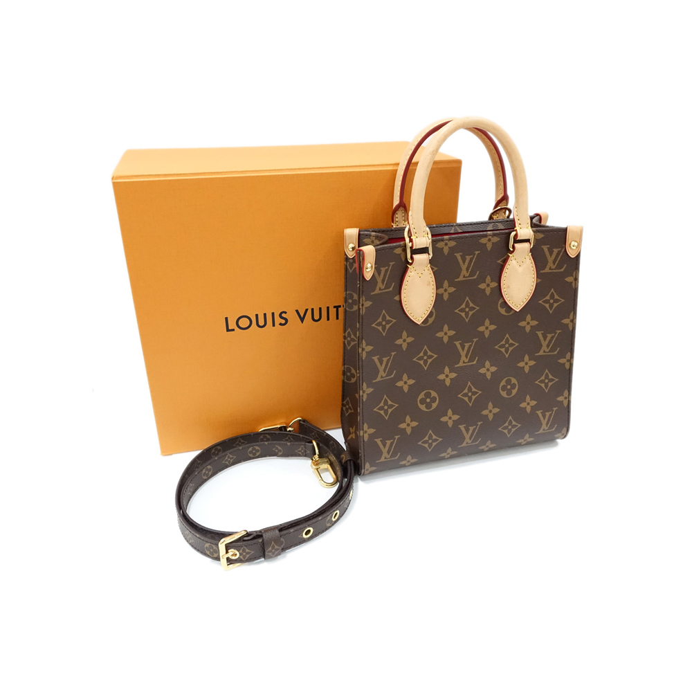 ルイヴィトン LOUIS VUITTON モノグラム サックプラBB 2WAYバッグ M46265