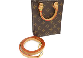 ルイヴィトン LOUIS VUITTON プティット サックプラ モノグラム 2WAYバッグ M81295