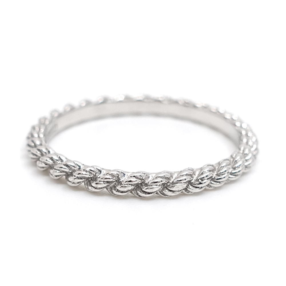 ブシュロン BOUCHERON セルパンポエム リング 750WG JAL00240