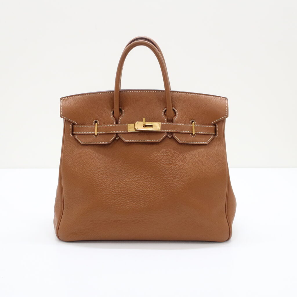 エルメス オータクロア32 ゴールド ゴールド金具 トゴ