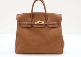 エルメス オータクロア32 ゴールド ゴールド金具 トゴ