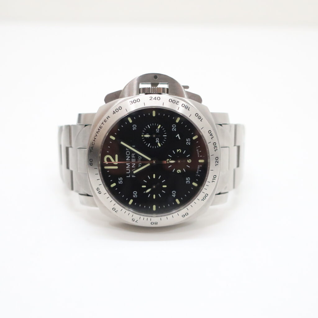 パネライ ルミノールクロノ デイライト ブラック文字盤 SS PAM00236