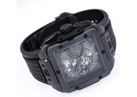 HUBLOT ウブロ スクエア・バン ウニコ オールブラック 821.CX.0140.RX 世界限定250本