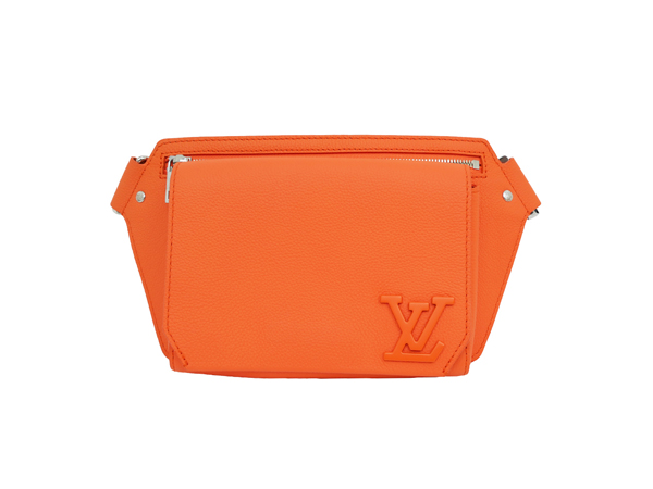 ルイヴィトン LVアロエグラム バムバッグ NV オレンジ ボディバッグ トリヨンレザー M59625 RFID