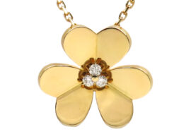 ヴァンクリーフ&アーペル ネックレス ペンダント フリヴォル ラージモデル VCARC96800 750YG