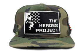 クロムハーツ キャップ トラッカー 迷彩 ヒーローズプロジェクト ブラック