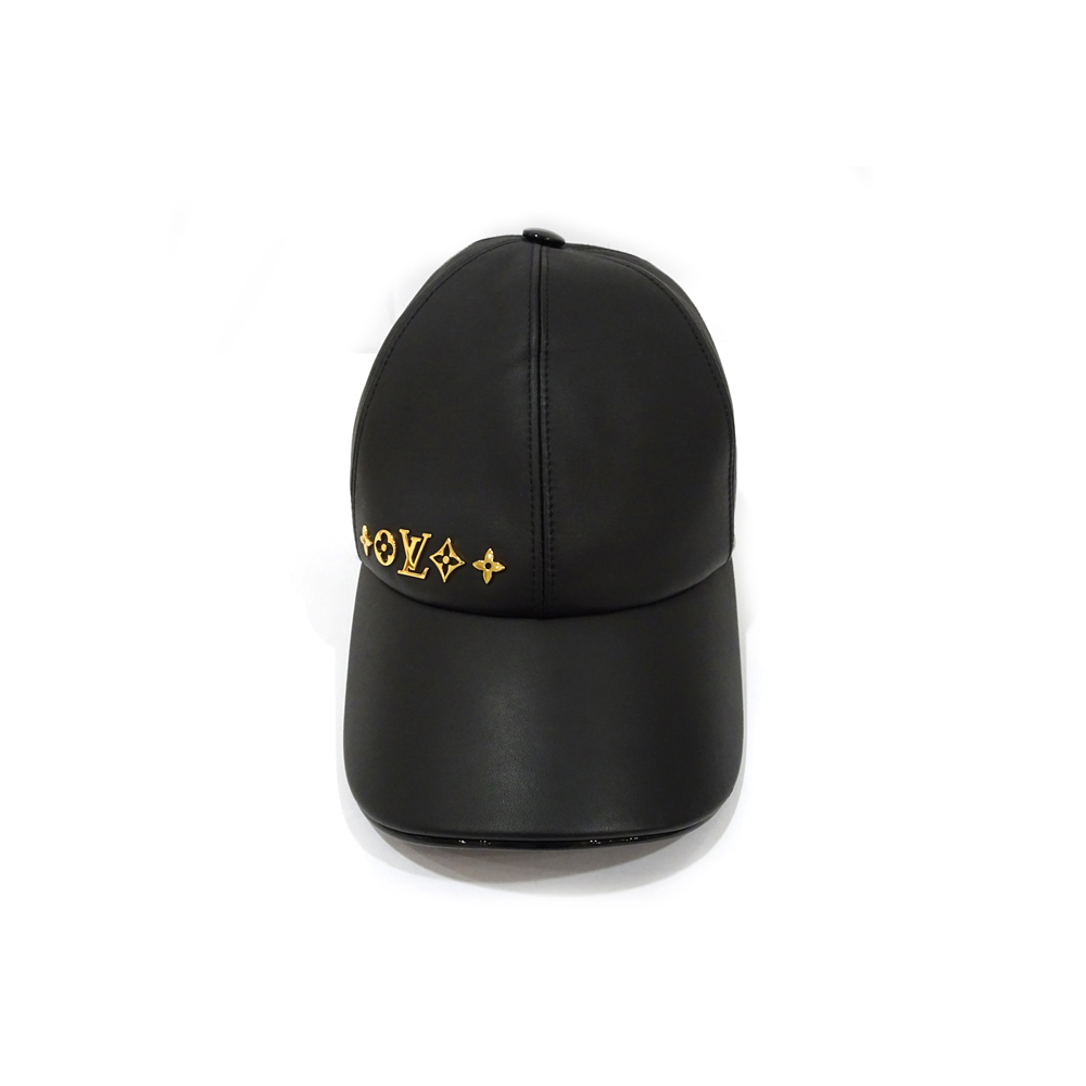 ルイヴィトン LOUIS VUITTON キャップ ブラック M77306 Mサイズ 帽子