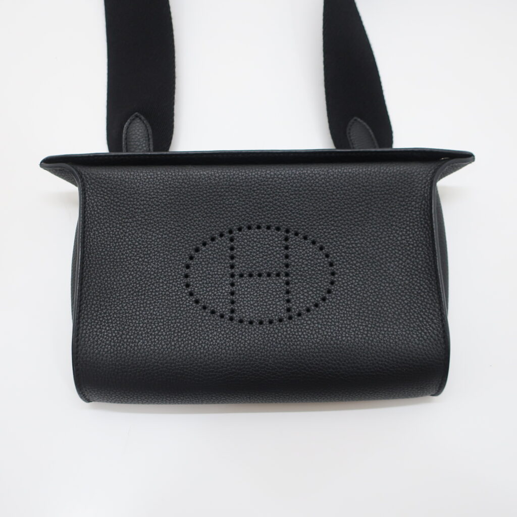 エルメス ヴィドポッシュ ブラック トゴ シルバー金具