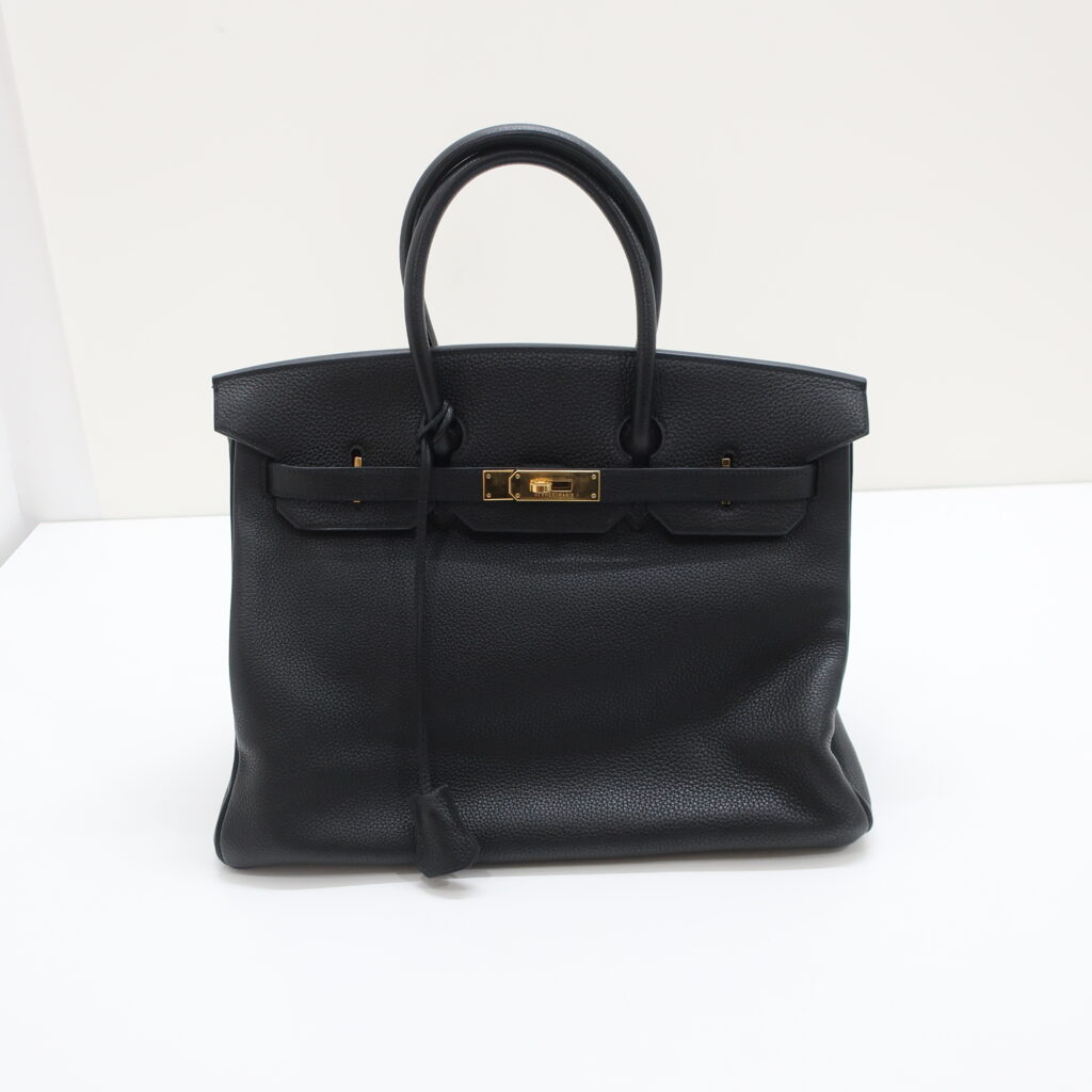 エルメス バーキン35 アルデンヌ ブラック ゴールド金具