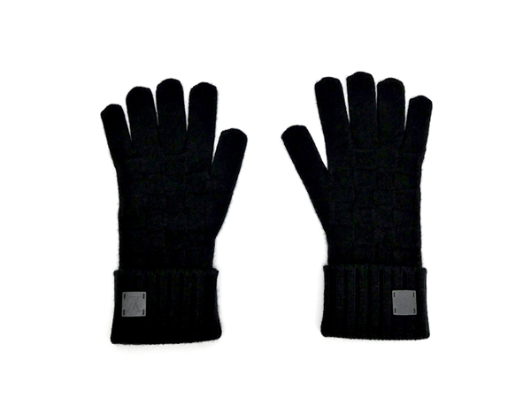 ルイヴィトン 手袋 ゴンヘルシンキ ブラック 黒 カシミヤ M72682