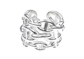 エルメス シェーヌダンクル アンシェネGM リング サイズ59 AG925 アクセサリー