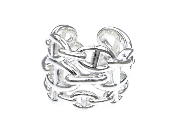 エルメス シェーヌダンクル アンシェネGM リング サイズ59 AG925 アクセサリー