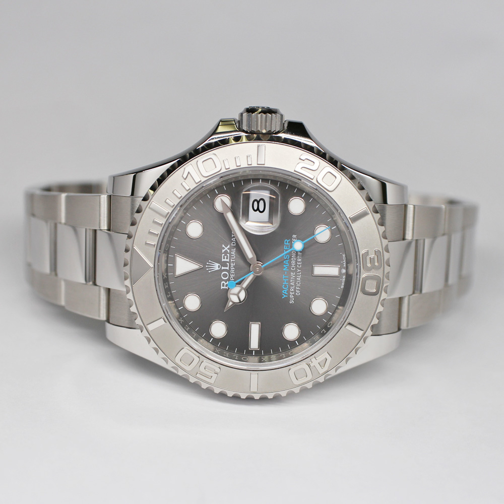 ロレックス ヨットマスター 40 126622 ランダム スレート SS PT メンズ 保証書付き 2024年