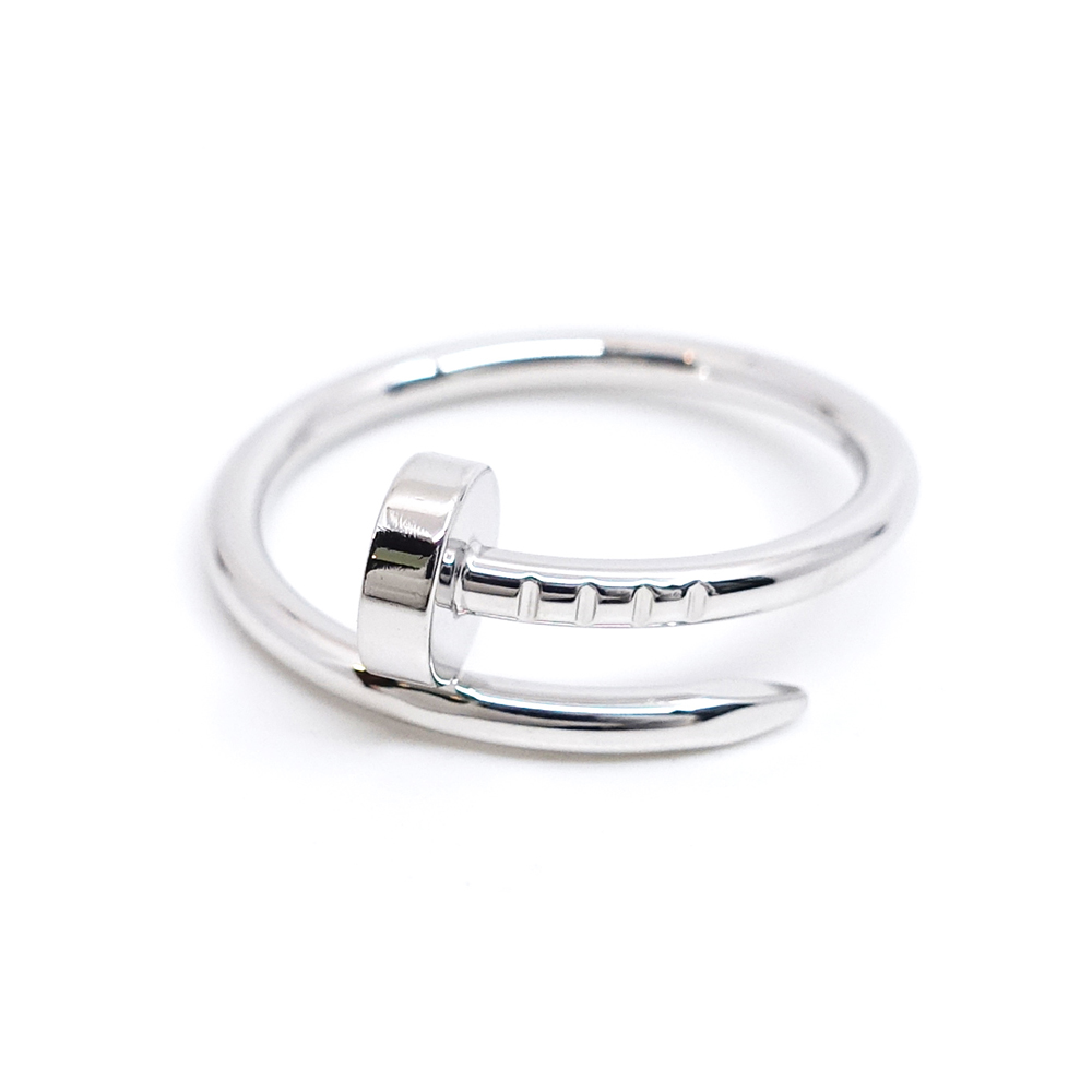 カルティエ CARTIER ジュストアンクル SM リング 750WG B4226000