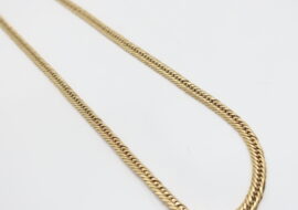 ネックレス K18 喜平 キヘイ12面 トリプル イエローゴールド